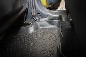 Накладки на ковролин задние Renault Sandero
