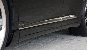 Накладки на пороги MzSpeed для Lexus RX 350, RX 450 (AL10, 2009-2012)