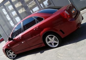 Накладки на пороги Rieger Chevrolet Lacetti седан - Тюнинг ВАЗ Лада VIN: no.17162. 