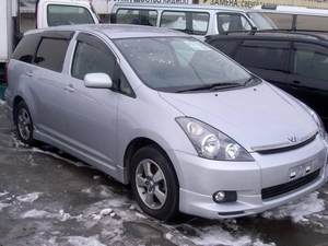Накладки на пороги (сток) Toyota Wish