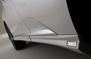 Накладки на пороги Tom'S для Lexus RX 350, RX 450 (AL10, 2009-2012)