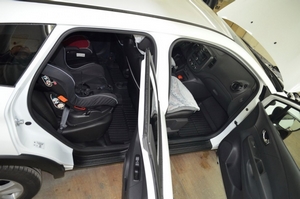 Накладки в проемы передних и задних дверей КАРТ для Renault Kaptur
