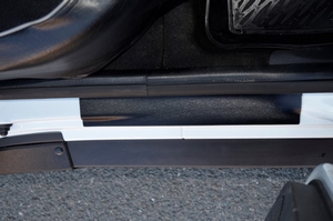 Накладки в проемы задних дверей КАРТ для Nissan Terrano