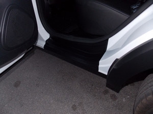 Накладки в проемы задних дверей КАРТ для Renault Kaptur