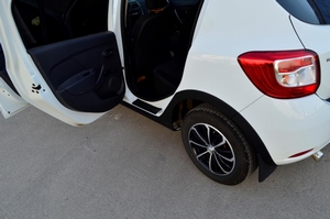 Накладки в проемы задних дверей KART RS NEW для Renault Sandero