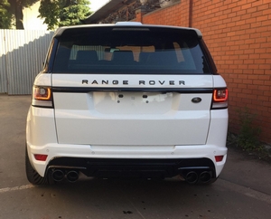 Насадки на глушители History Land Rover Range Rover Sport (2014-н.в.)