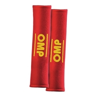 OMP DB/450/R Накладки ремней безопасности 2 (2 шт.), красный