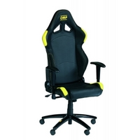 OMP HA/777/NG ****Кресло/сиденье (офис) черный/желтый