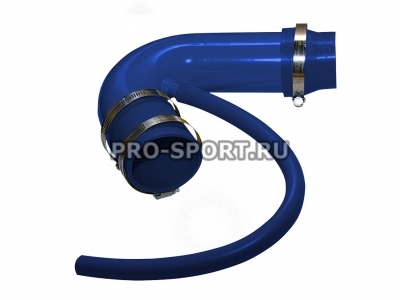 Патрубок впускной Pro. Sport алюминий 8/16 кл. синий/синий - Тюнинг ВАЗ Лада VIN: RS-01543. 