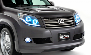 Расширители колесных арок Elford для Toyota Land Cruiser 150 Prado - Тюнинг ВАЗ Лада VIN: no.24011. 