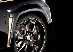 Расширители колесных арок (фендера) Goldman для Lexus LX 570 (J200, 2007-2013) - Тюнинг ВАЗ Лада VIN: no.20022. 