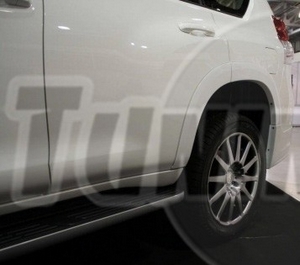 Расширители колесных арок (фендера) Jaos для Toyota Land Cruiser Prado (150-series, рестайлинг, с 2013 года)