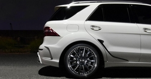 Расширители колесных арок (фендера) Wald Black Bison для Mercedes-Benz M-Class (W166)