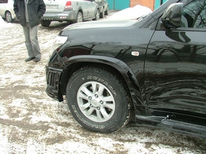Расширители колесных арок (фендера) Wald для Lexus LX 570 (J200, 2007-2013)