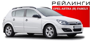 Рейлинги Opel Astra (H) Family