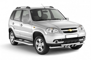 Рейлинги Усиленный Chevrolet Niva 2002-
