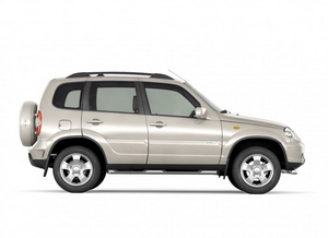 Рейлинги Усиленный Chevrolet Niva 2002-