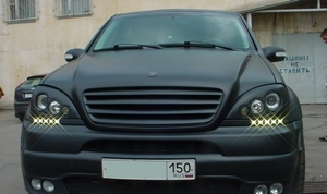 Решетка радиатора Brabus-2 Mercedes-Benz M-Class (W163)