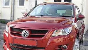 Решетка радиатора Caractere Volkswagen Tiguan (2007-2011) - Тюнинг ВАЗ Лада VIN: no.24734. 
