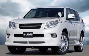 Решетка радиатора Jaos для Toyota Land Cruiser Prado (150-series, 2009-2013)