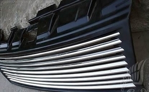 Решетка радиатора Steel Design Mitsubishi Pajero IV (2006-2011) - Тюнинг ВАЗ Лада VIN: no.21287. 