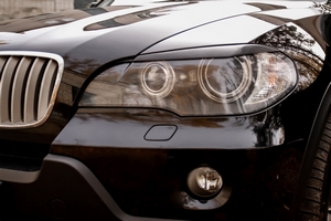 Реснички (накладки) на передние фары BMW X5 Series (E70)