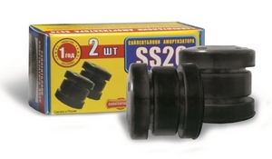 Сайлентблок переднего амортизатора SS20 (черный) для ВАЗ 2101, 2121, 2123 (2 шт) - Тюнинг ВАЗ Лада VIN: no.30133. 