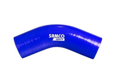 SAMCO XE90-68 BLUE Xtreme Силиконовый патрубок 90°-68мм 127x127мм, синий - Тюнинг ВАЗ Лада VIN: XE90-68. 