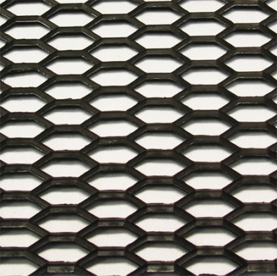 Сетка универсальная,120х40 см, пластик, крупная вытянутая ячейка, черная - Тюнинг ВАЗ Лада VIN: RS-06411. 