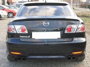 Спойлер-накладка на багажник седан Mazda 6 - Тюнинг ВАЗ Лада VIN: no.20382. 