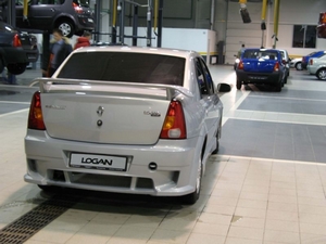 Спойлер Power DM 2 для Renault Logan