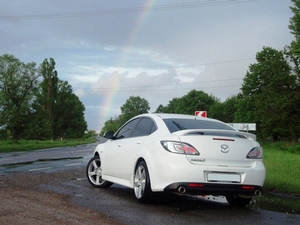 Спойлер Sport на крышку багажника Mazda 6 (2008-2012 г.в.) Hatchback