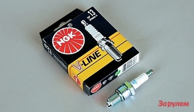 Свечи зажигания «NGK» V-LINE ВАЗ 2104-2115, 1117-1119, 21214, 2123, 21313, инжектор 8V (комплект 4 штуки) - Тюнинг ВАЗ Лада VIN: (NGK №13). 