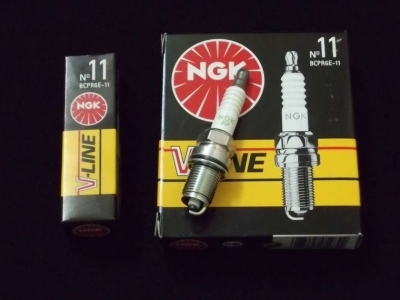 Свечи зажигания «NGK» V-LINE ВАЗ 2108-2115, 1117-1119, 2170-2172, инжектор 16V (комплект 4 штуки) - Тюнинг ВАЗ Лада VIN: 5282. 