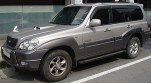 Защита АКПП и раздатки Hyundai Terracan 2001-2003 г.в. (2.5) (2 части)