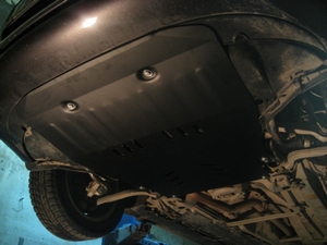 Защита картера и КПП Audi A4 2005-2008 г.в.