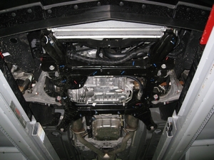Защита картера и КПП Cadillac CTS coupe 4WD 2011-2014 г.в.