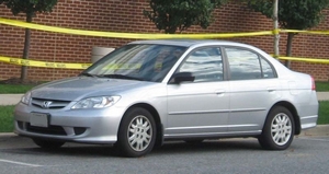Защита картера и КПП Honda Civic VII 2001-2006 г.в.