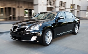 Защита картера и КПП Hyundai Equus с 2009-н.в. (2 части)
