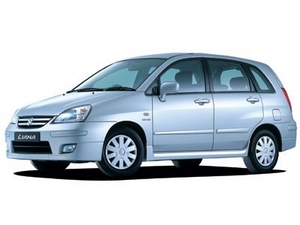 Защита картера и КПП Suzuki Liana (передний привод) 2001-2007 г.в.