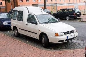 Защита картера и КПП Volkswagen Caddy 1996-2002 г.в. (1.6, 1.8)