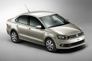 Защита картера и КПП Volkswagen Polo sedan (большая) с 2009-н.в.