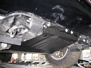 Защита картера и рулевых тяг Lexus LX 570 2007-2015 г.в.