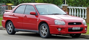 Защита картера Subaru Impreza (правый руль) 2001-2007 г.в.