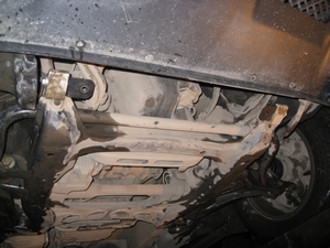 Защита картера Volkswagen Touareg, Touareg II с 2002-н.в.