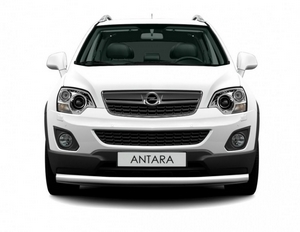 Защита переднего бампера одинарная 63 мм (НПС) Opel Antara 2011-