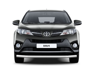 Защита переднего бампера одинарная 63 мм (НПС) Toyota RAV4 2013- - Тюнинг ВАЗ Лада VIN: no.24276. 