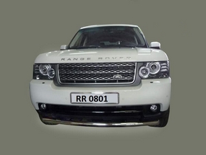 Защита переднего бампера труба Land Rover Range Rover Vogue (2008)