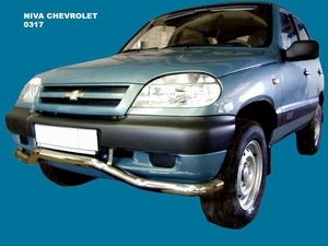 Защита переднего бампера волна ВАЗ 2123 Chevrolet Niva (2003 - 2008)
