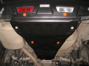 Защита заднего бампера Nissan X-Trail 2007-2014 г.в.